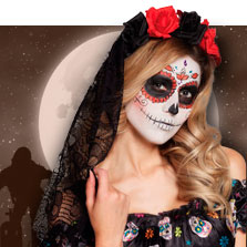 Máscaras de Halloween para Mujer